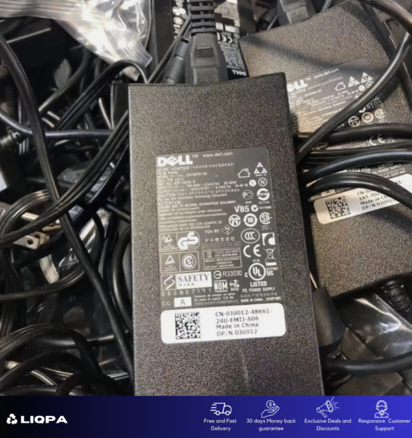Dell 130W Power Adapter – 10x, 7.4mm Pin, 19.5V/6.7A Charger - Image 2